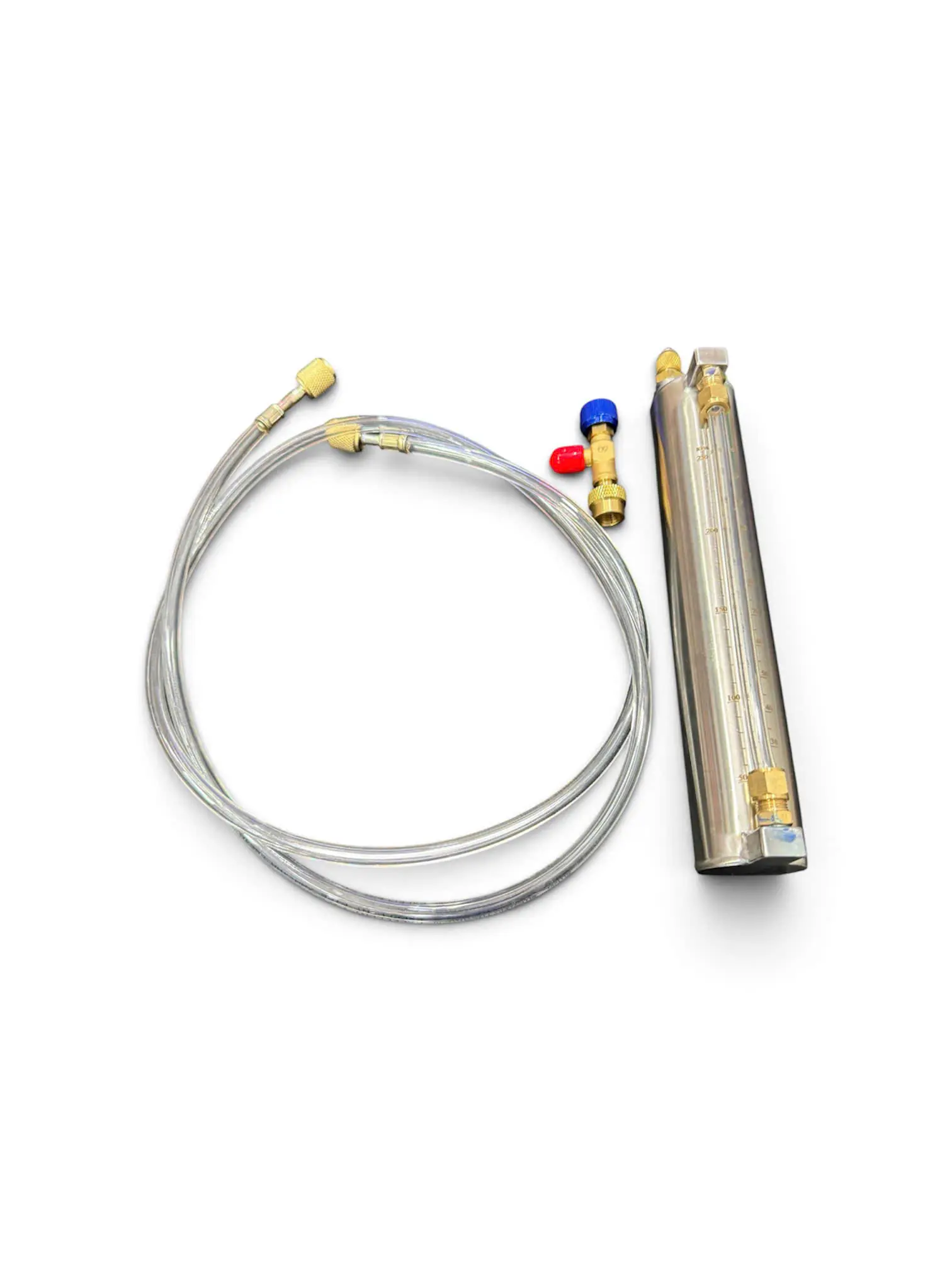 Bình chiết gas inox chuyên dụng nạp gas tủ lạnh với 3 loại gas thông dụng r600a-r134a-r290