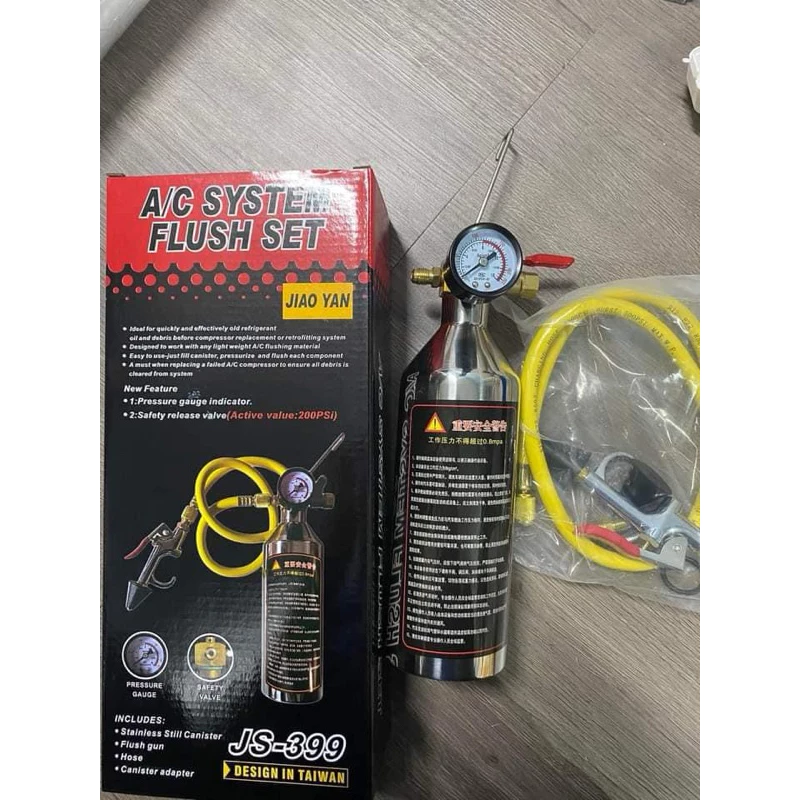 bình áp súc giàn nóng lạnh có van giảm áp